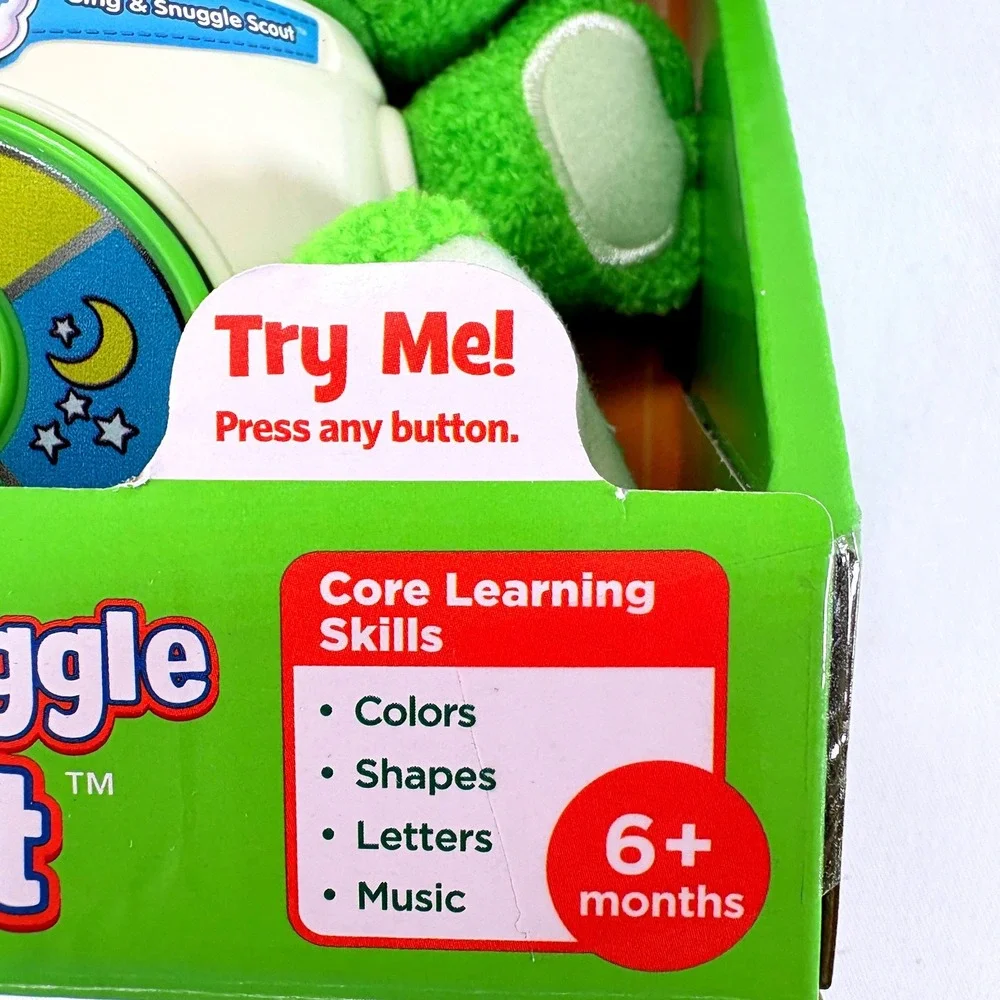 LeapFrog Sing & Snuggle Scout Interactive Educational Puppy Plush Toy New